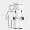Statues & Sculptures Giant|Figurative^Lucify Trooper 187cm Black Resin Indoor Sculpture