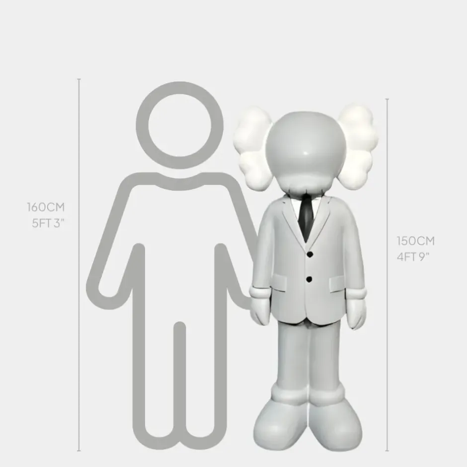 Statues & Sculptures Figurative|Floor Standing^Lucify Vogue 150cm Grey Resin Indoor Sculpture