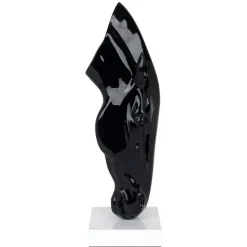 Statues & Sculptures Floor Standing|Animals^Majestic Horse Head 70cm Black Resin Indoor Sculpture