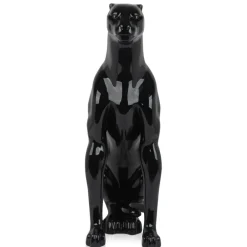 Statues & Sculptures Floor Standing|Animals^Majestic Panther 78cm Black Resin Indoor Sculpture