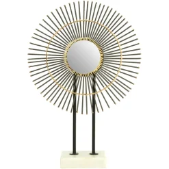 Statues & Sculptures Table Top|Abstract^Moonburst 51cm Metal Indoor Sculpture