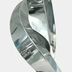 Statues & Sculptures Table Top|Floor Standing^Nexus Ignite 93cm Silver Metal Indoor Sculpture v1