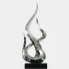 Statues & Sculptures Table Top|Floor Standing^Nexus Ignite 91cm Silver Metal Indoor Sculpture v3