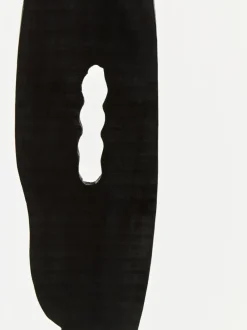 Statues & Sculptures Table Top|Abstract^Obsidian Essence 70cm Black Wood Indoor Sculpture