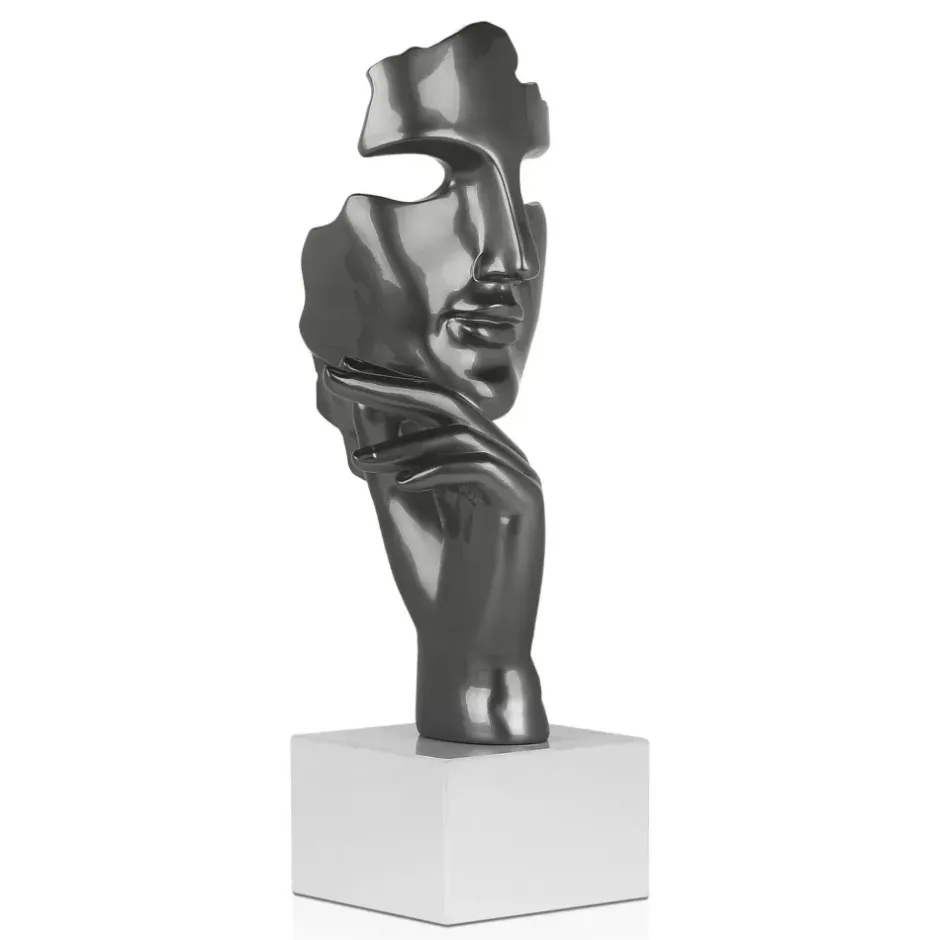 Statues & Sculptures Figurative|Table Top^Phantom Diva 45cm Anthracite Resin Indoor Sculpture