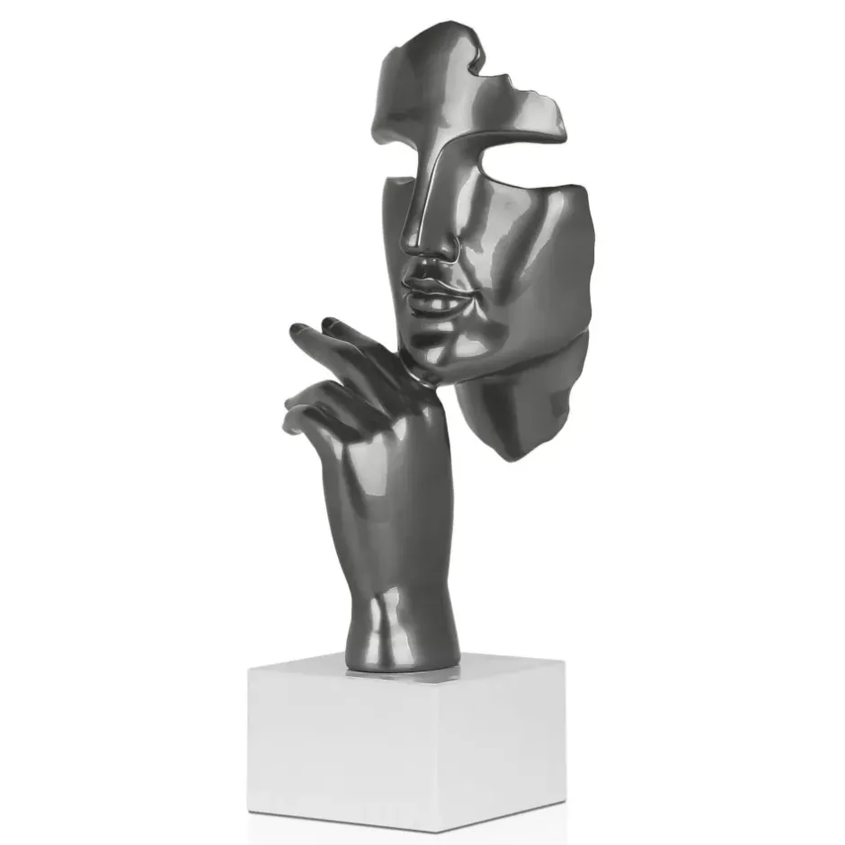 Statues & Sculptures Figurative|Table Top^Phantom Diva 45cm Anthracite Resin Indoor Sculpture