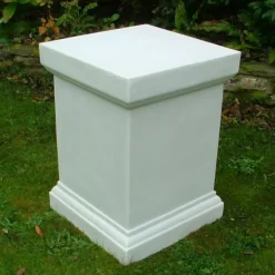 Statues & Sculptures Plinths & Pedestals^Plain 52cm Marble Resin Garden Pedestal