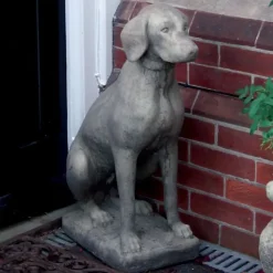 Statues & Sculptures Dogs^Pointer Dog Stone Garden Statue