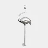 Statues & Sculptures Wildlife|Contemporary^Pure Flamingo 147cm Silver Metal Garden Sculpture
