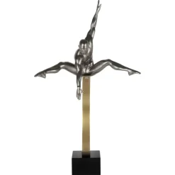 Statues & Sculptures Figurative|Floor Standing^Quantum Leap 80cm Anthracite Resin Indoor Sculpture