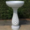 Statues & Sculptures Bird Baths^Redmire Modern Granite Resin Garden Birdbath