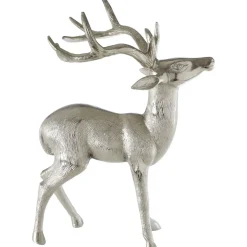 Statues & Sculptures Table Top|Animals^Regal Deer 64cm Metal Indoor Statue