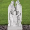 Statues & Sculptures Jesus|Virgin Mary^Religious Family 50cm Marble Resin Garden Statue