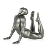 Statues & Sculptures Figurative|Table Top^Rising Core 24cm Anthracite Resin Indoor Sculpture