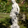 Statues & Sculptures Roman^Roman Goddess with Urns 79cm Stone Resin Garden Statue