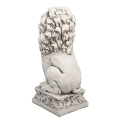 Statues & Sculptures Wildlife|Lions^Royal Lion Antique Stone Garden Statue