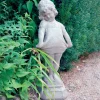 Statues & Sculptures Children^Victorian Girl 58cm Stone Garden Statue