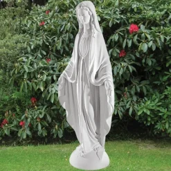 Statues & Sculptures Virgin Mary^Virgin Mary 73cm Marble Resin Garden Statue